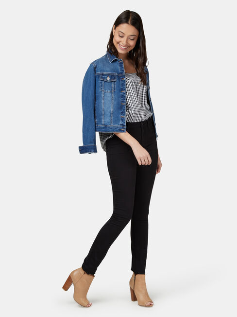 Sienna Square Neck Top, Multi, hi-res