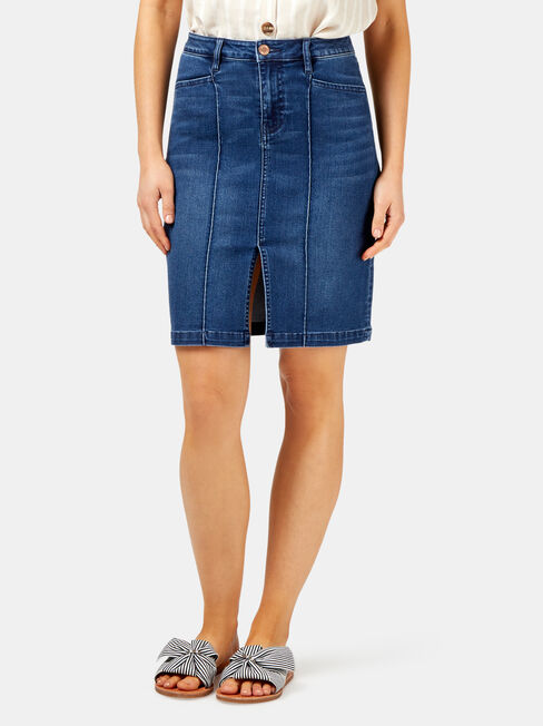 Penelope Summer Touch Skirt, Blue, hi-res