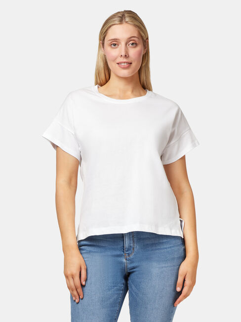 Essential Tee, White, hi-res