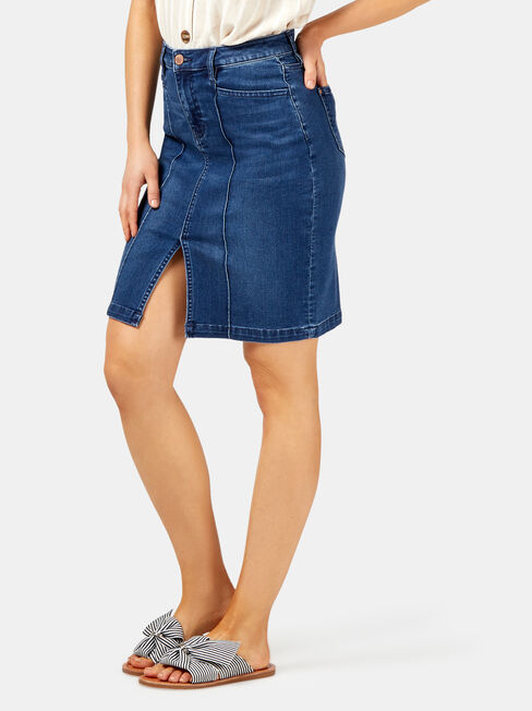 Penelope Summer Touch Skirt, Blue, hi-res