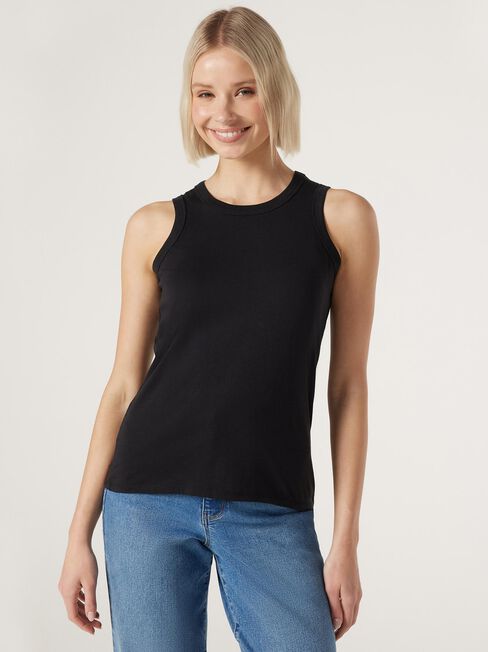Essential Tank, Black, hi-res