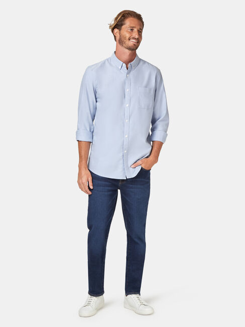 Heston Oxford Long Sleeve Shirt, Multi, hi-res