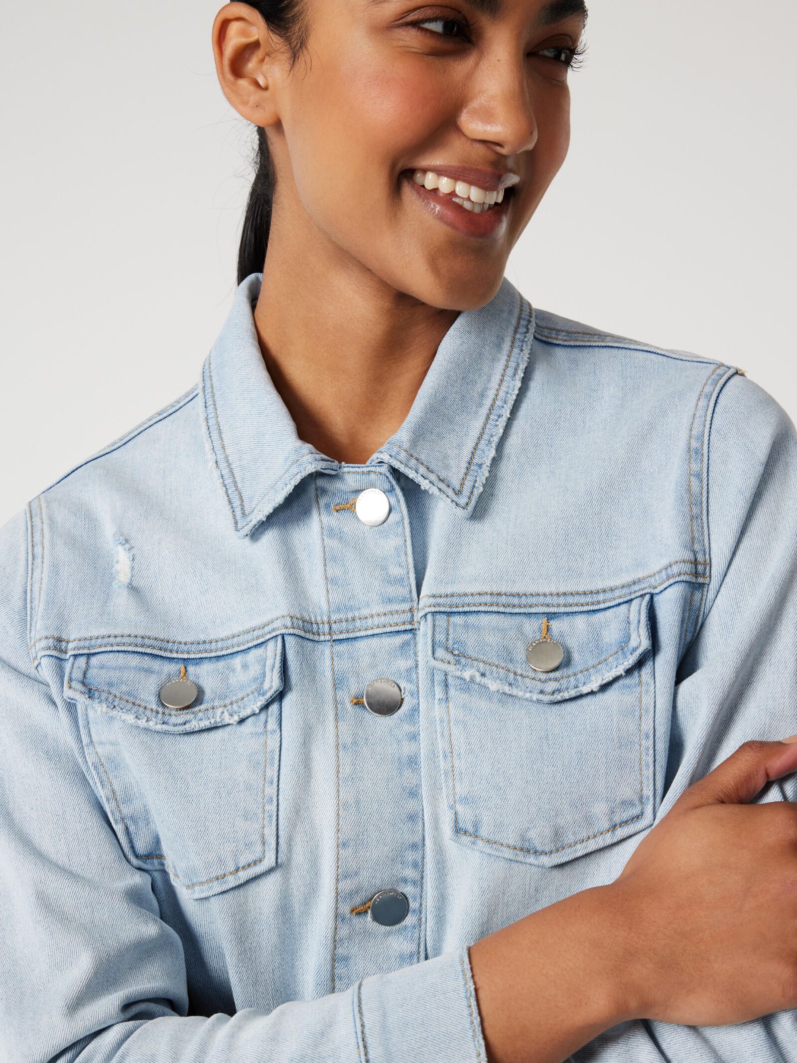 Bright denim jacket 2025