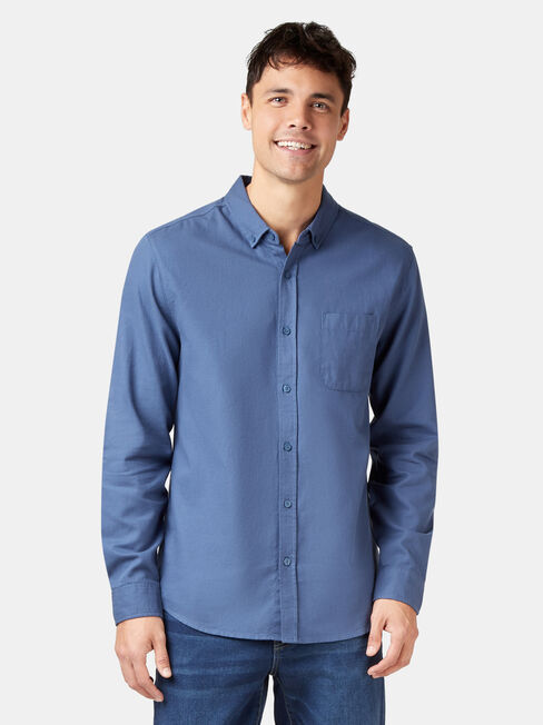 Arbor Long Sleeve Shirt, Blue, hi-res