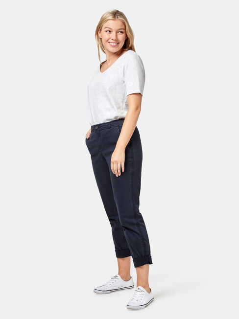 Jasmine Chino Pant, Blue, hi-res