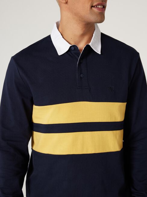 Reeve Rugby Polo, Multi, hi-res