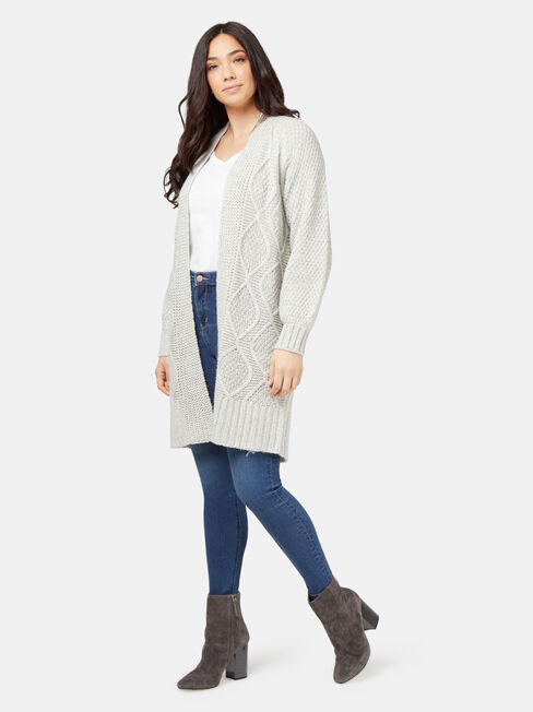 Katherine Cardigan, Grey, hi-res