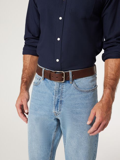 Finch Belt, Brown, hi-res