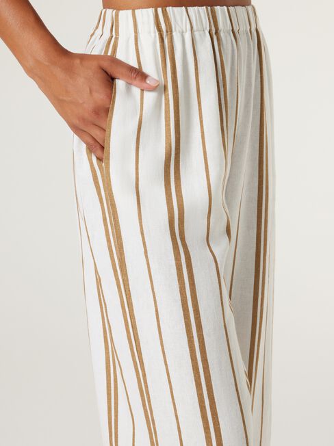 Trini Relaxed Pant, Caramel, hi-res