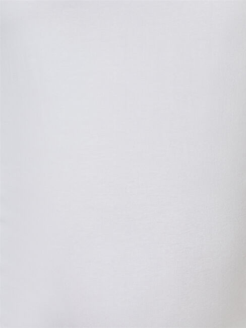 Natalie Maternity Long Sleeve Top, White, hi-res