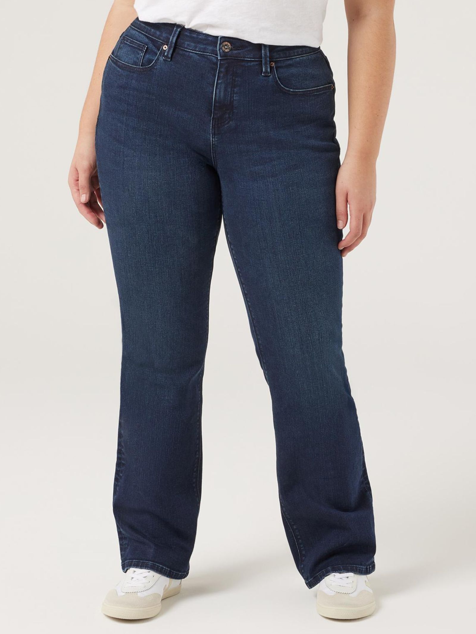 Jeans Yoko - bootcut denim brut femme