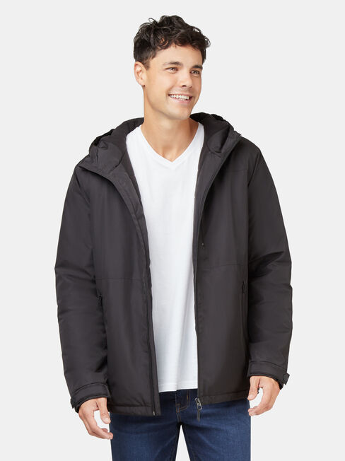 Dion Shell Jacket, Black, hi-res