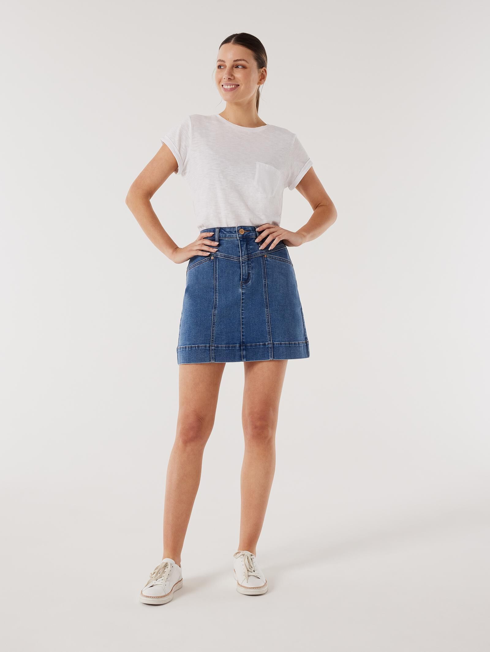 Nadia Denim Skirt Jeanswest