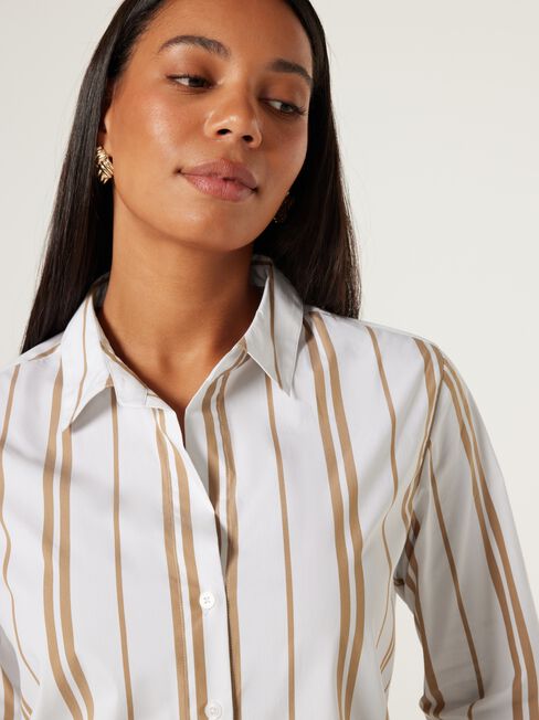 Essential Shirt, Caramel, hi-res