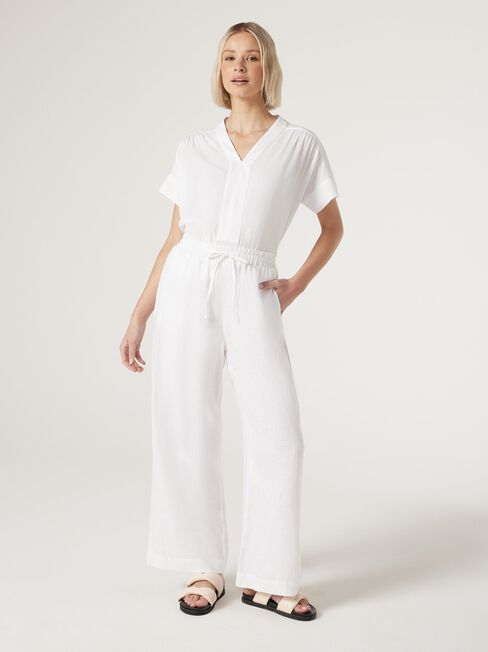 Lexi Throw Over Top, White, hi-res