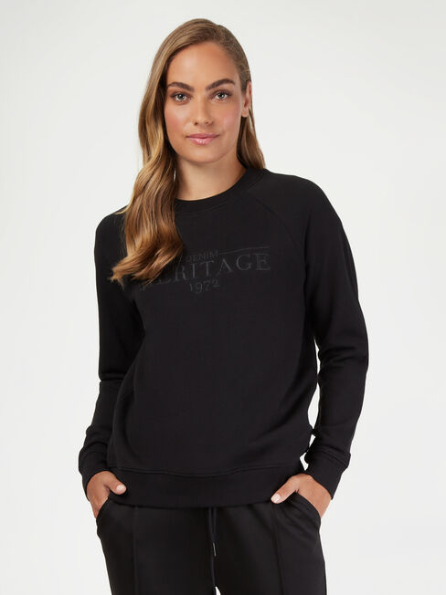 Viola Sweatshirt, Black, hi-res