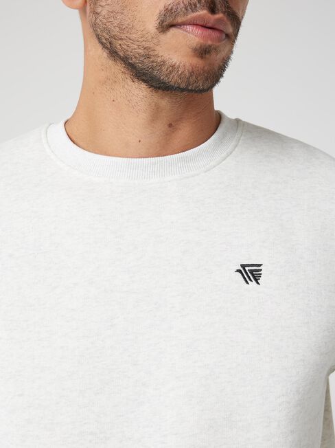 Oli Crew Neck Sweat, White, hi-res