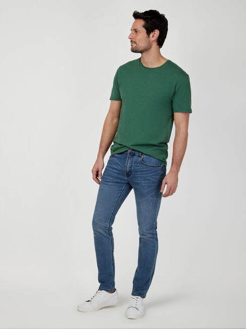 SS Pablo Slub Basic Tee, Field Green, hi-res