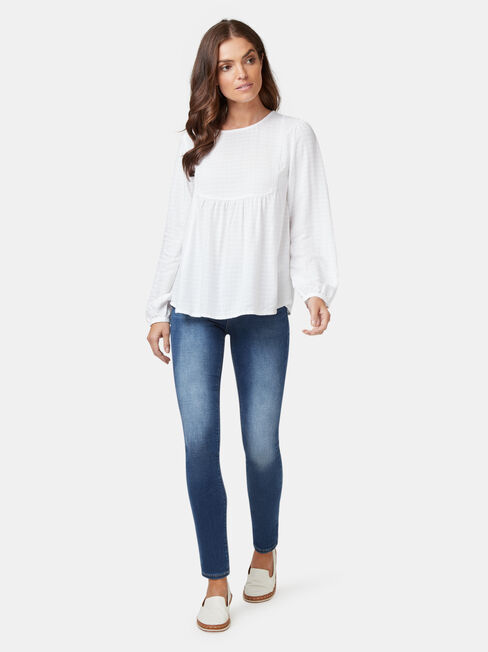 Sia Shirt, White, hi-res
