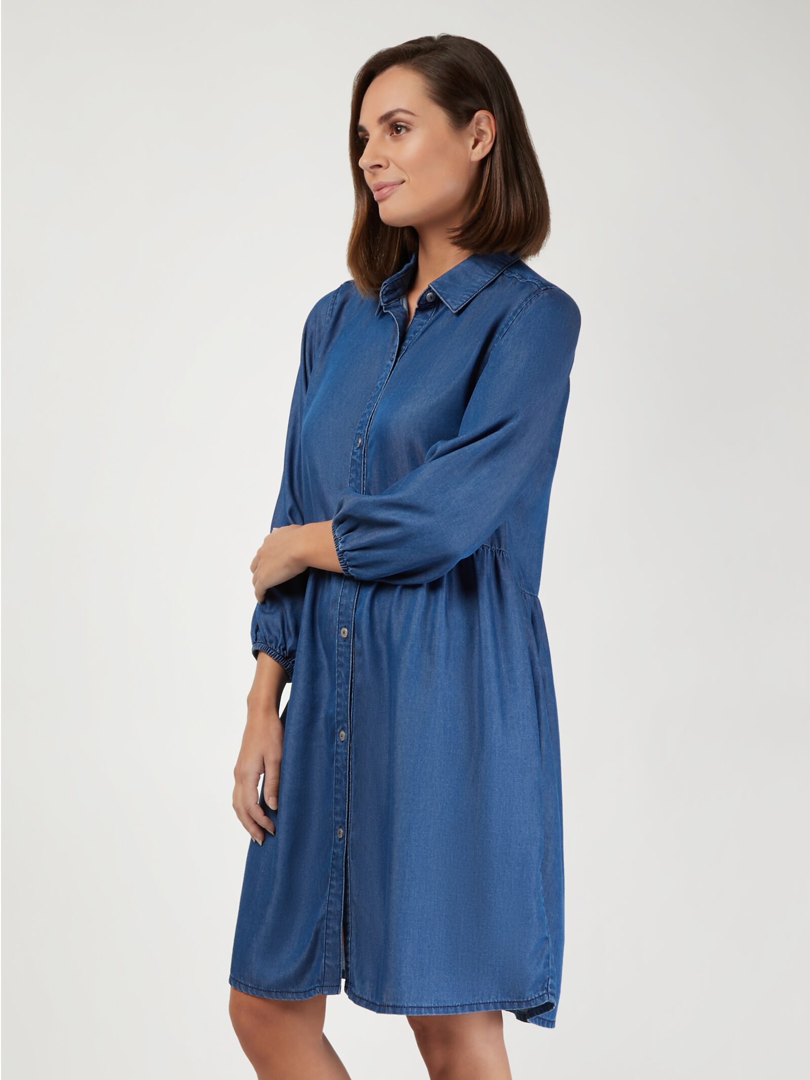 Ellezarra denim discount shirt dress