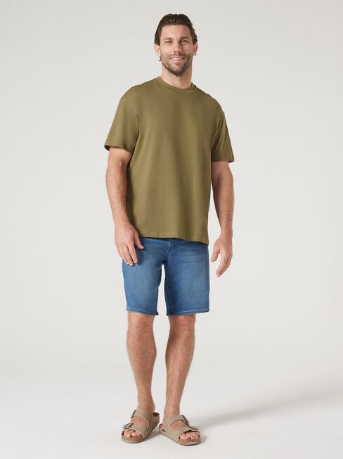 Ace Relaxed Fit Basic Crew Tee