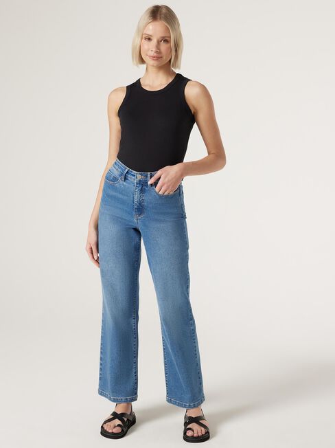 Essential Tank, Black, hi-res