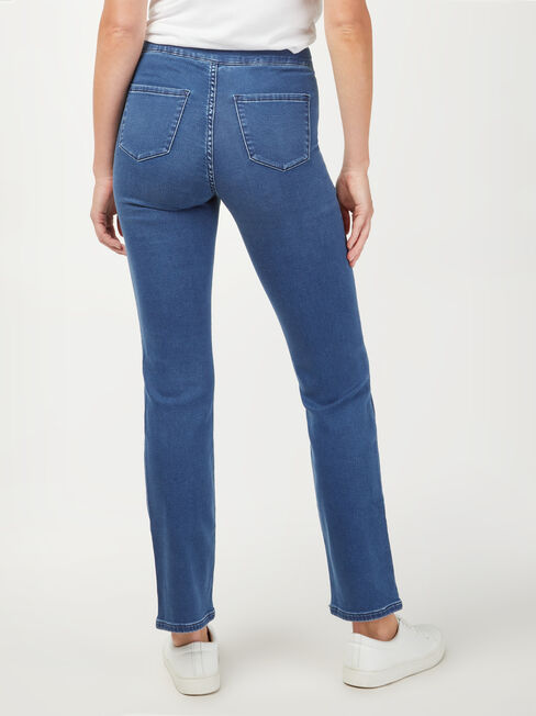 Tessa Luxe Slim Straight Jeans, VintageWash, hi-res