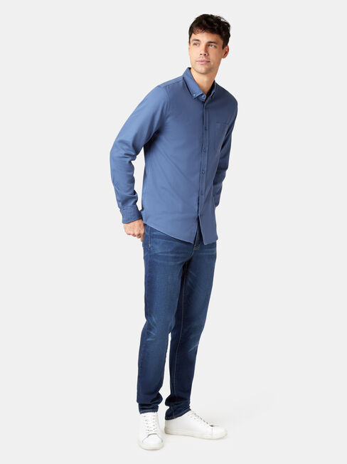 Arbor Long Sleeve Shirt, Blue, hi-res
