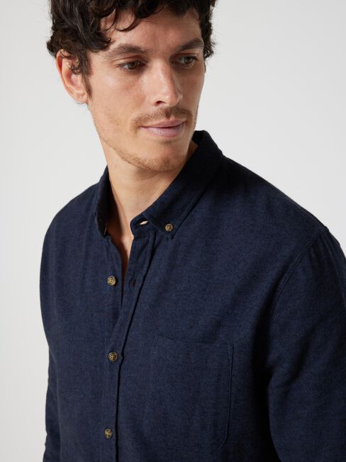 LS Ivan Brushed Shirt | Jeanswest