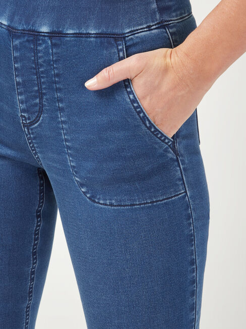 Tessa Slim Straight Jeans, Vintage Wash, hi-res