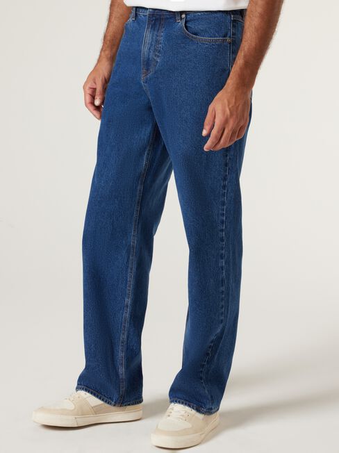 Brooklyn Relaxed Jean, Bright Indigo, hi-res