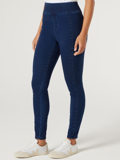 Tessa Panel Skinny Jean, Dark Indigo, hi-res