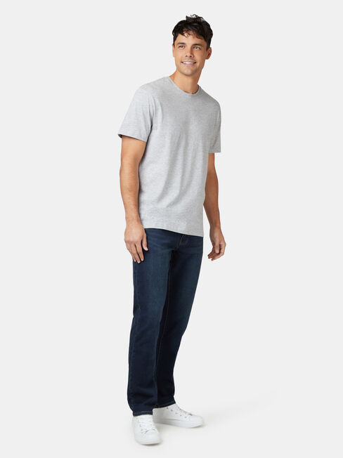 SS Basic Tee, Grey, hi-res