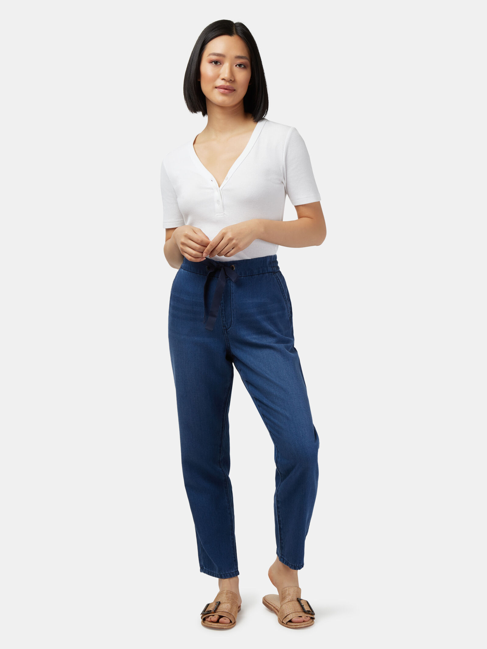 Denim joggers shop womens nz