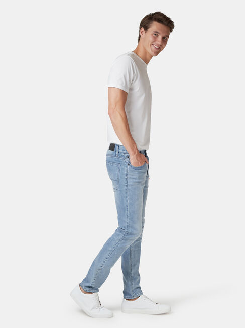 Skinny Jeans Modern Blue, Light Indigo, hi-res