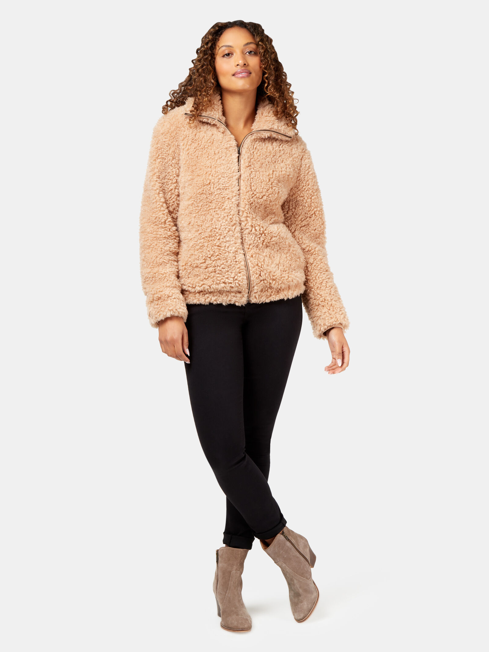 Bb dakota teddy bomber jacket store