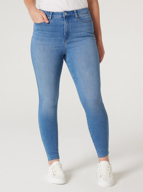 Freeform Curve Skinny Jeans, Light Indigo, hi-res