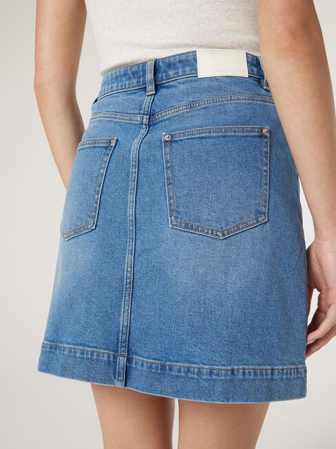 Aline Skirt, Blue, hi-res