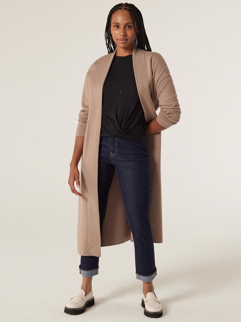 Hazel Soft Touch Twist Front Pullover