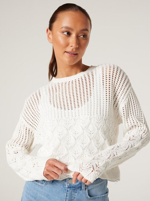 Arielle Crochet Knit