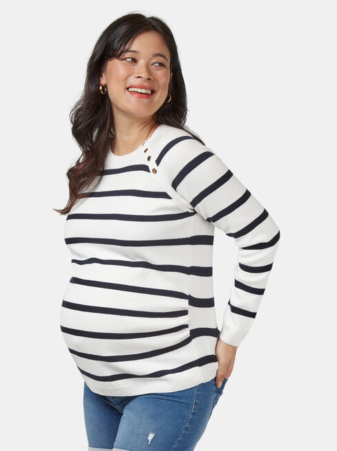 Alex Maternity Jumper, Multi, hi-res