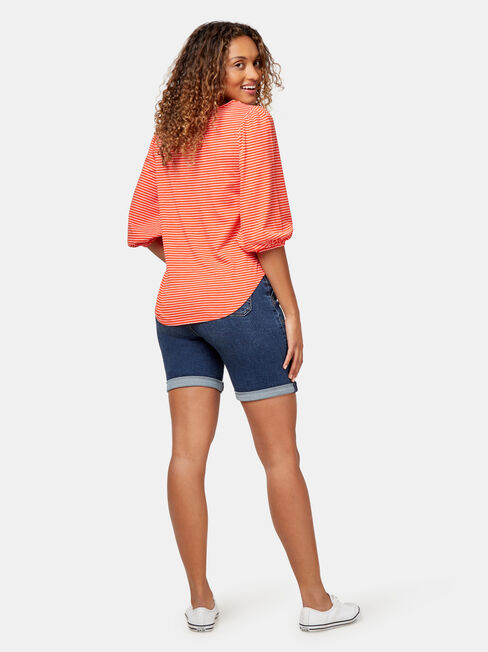 Dannie Stripe Top, Stripe, hi-res