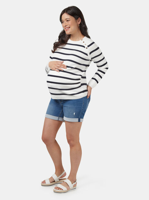Alex Maternity Jumper, Multi, hi-res