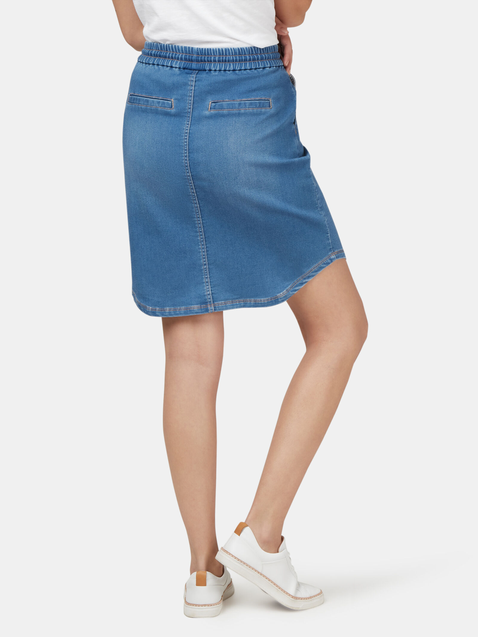 Knee length skirts sales nz