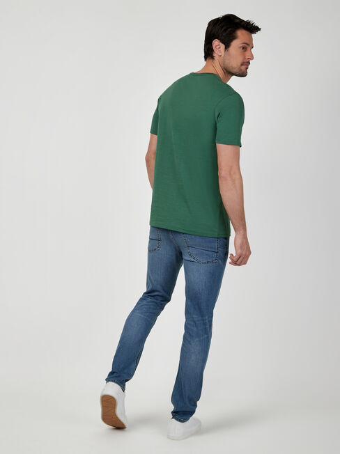 SS Pablo Slub Basic Tee, Field Green, hi-res