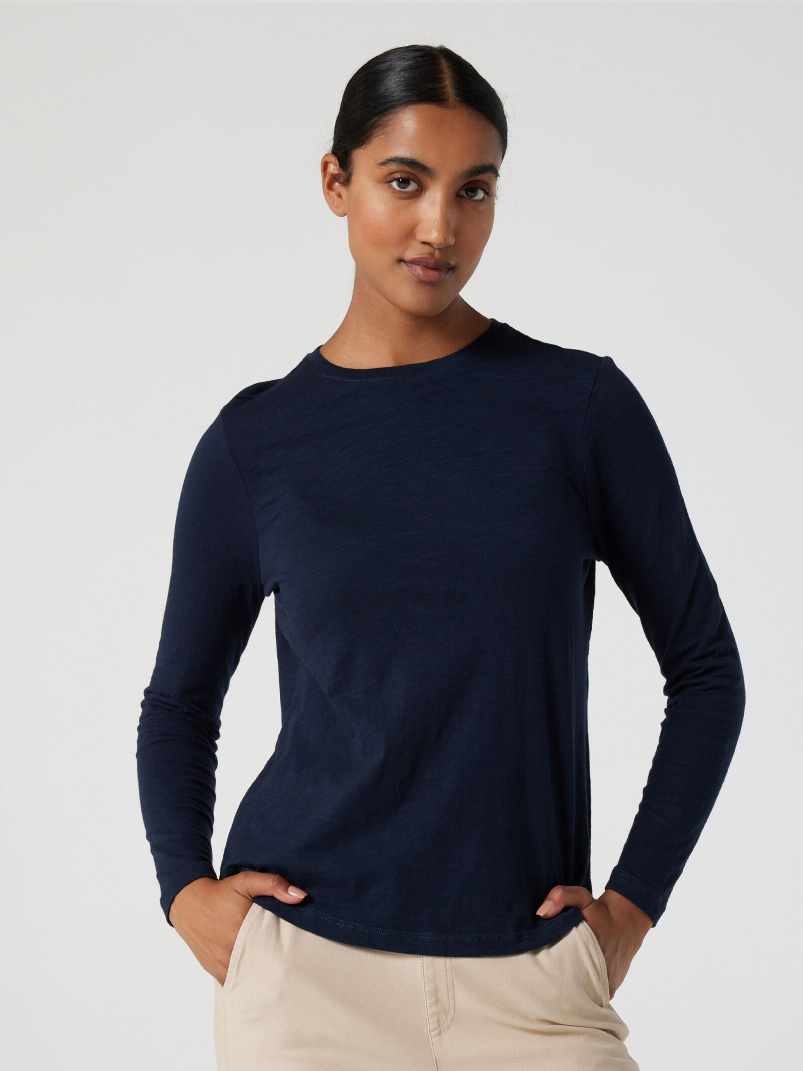 Essential Long Sleeve Crew Neck