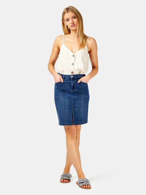 Penelope Summer Touch Skirt, Blue, hi-res