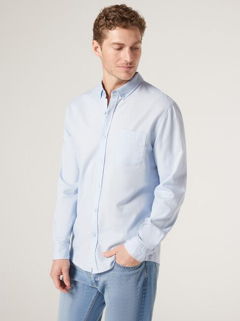 Brody Textured Long Sleeve Shirt, Multi, hi-res