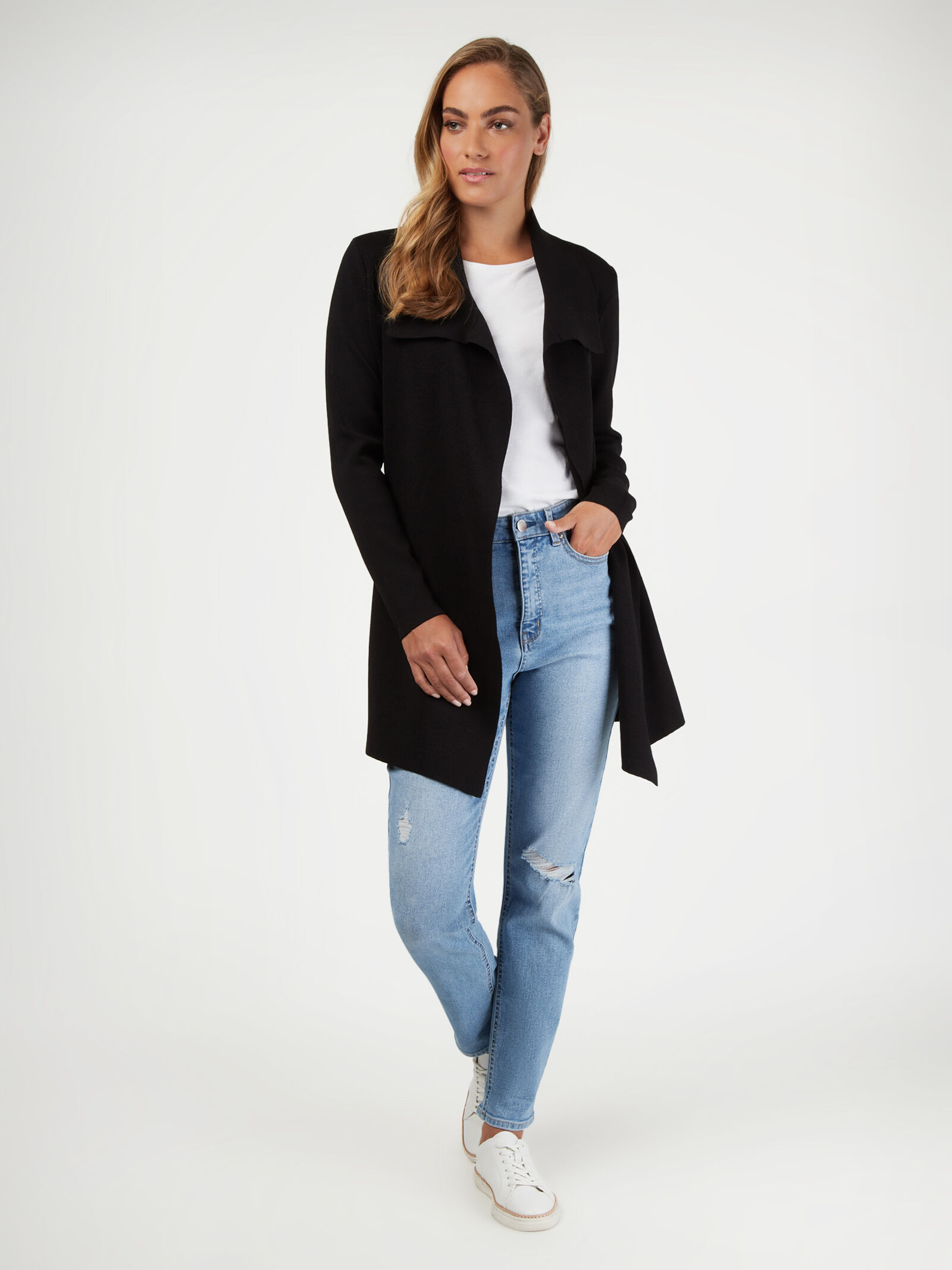Jeans west cardigan clearance