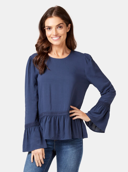 Kinsly Peasant Blouse | Jeanswest